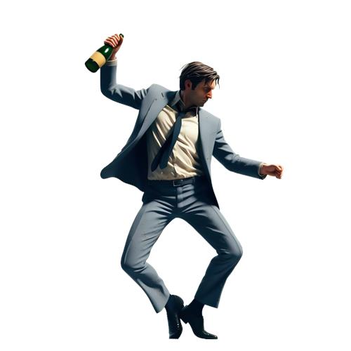 Fejringsdans med Champagne
