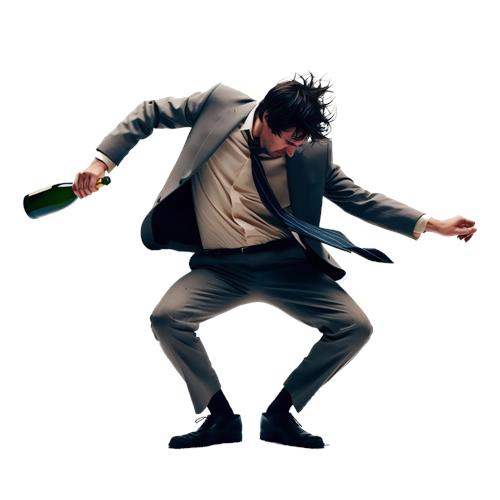 Festlig Dans med Champagne