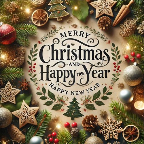 Merry Christmas and Happy New Year